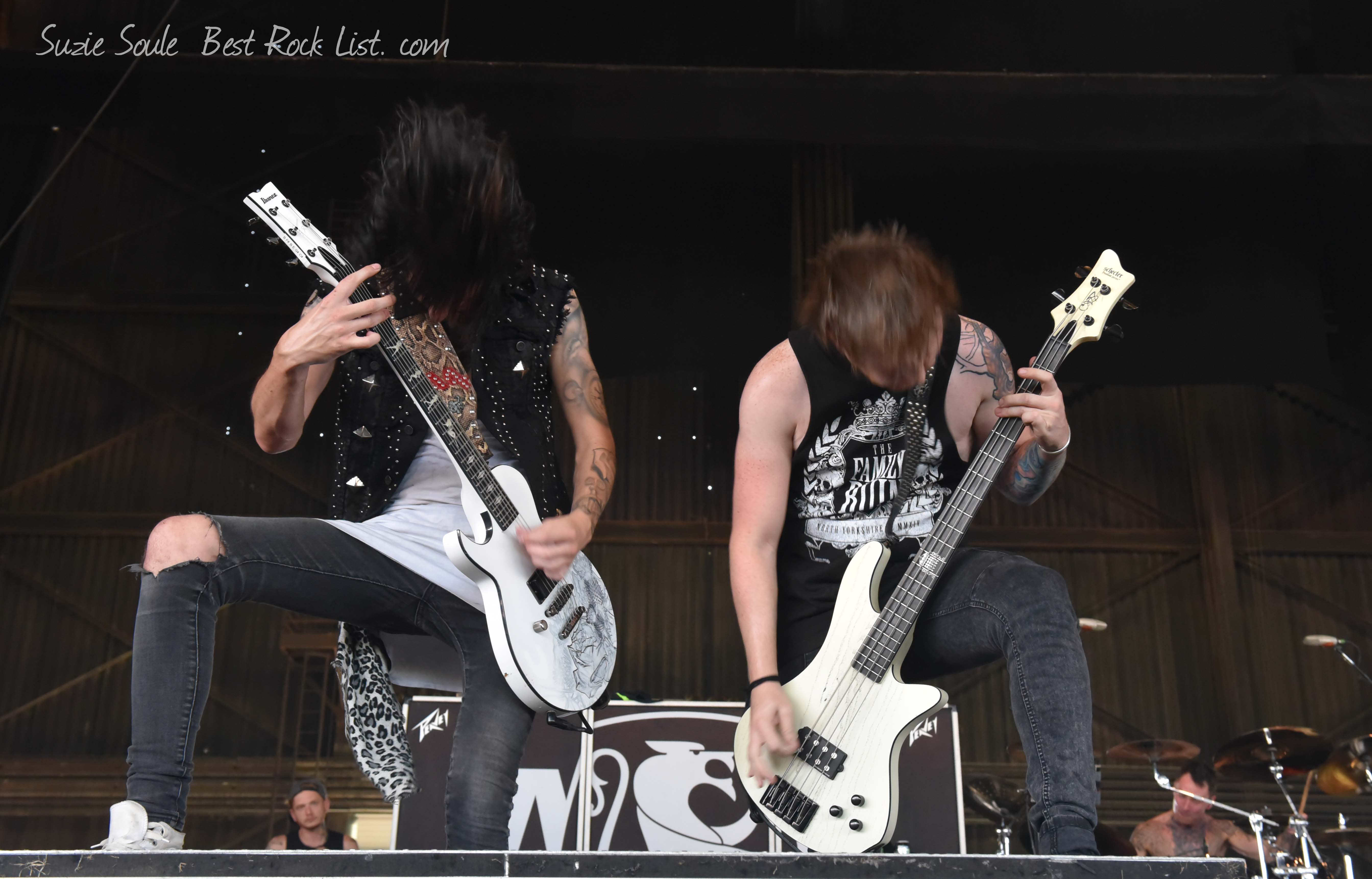 Cameron Liddell and Sam Bettley of Asking Alexandria